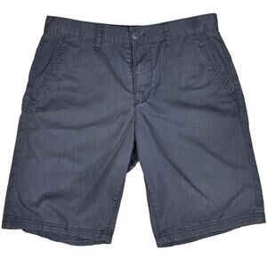 JOHN VARVATOS U.S.A. COTTON SHORTS – GRAY – MEN’S 30 – MODERN CASUAL